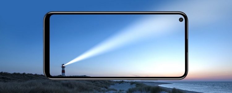 Huawei P40 lite E-экран